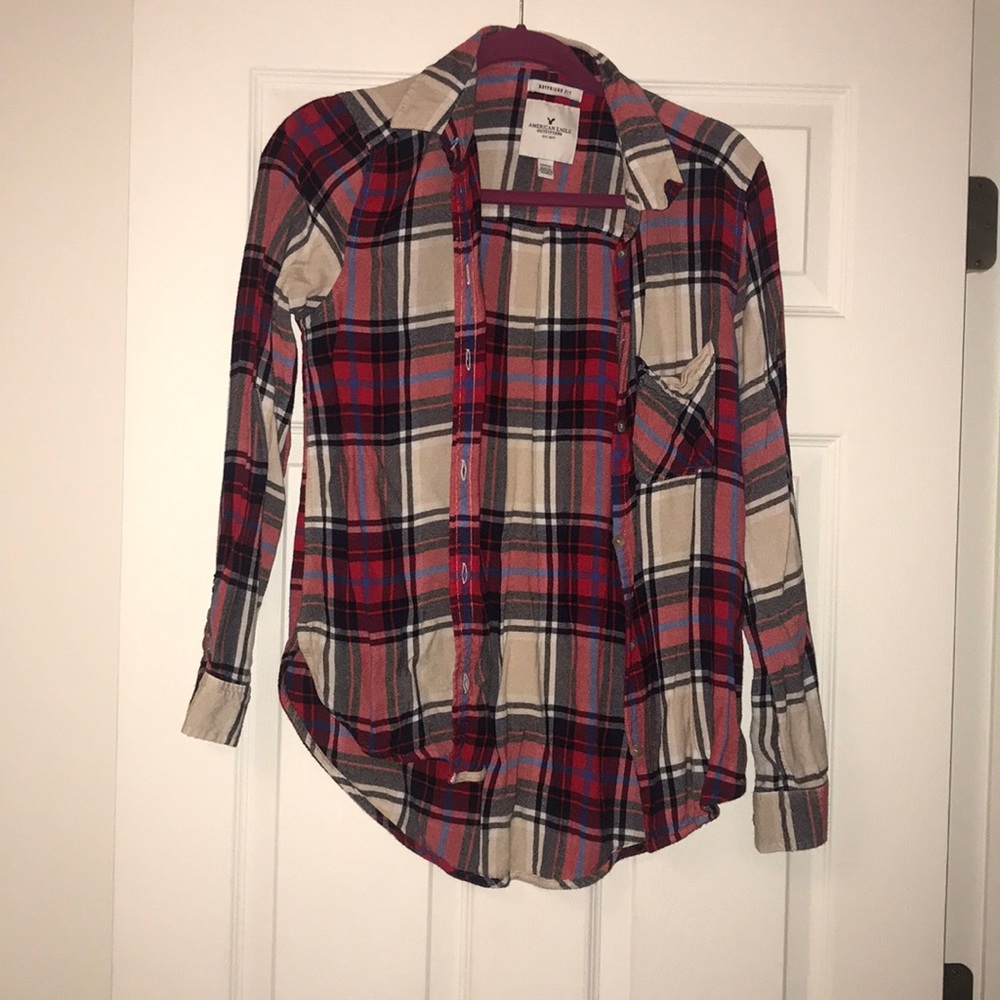 American Eagle boyfriend fit flannel
